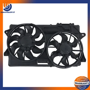 FR3Z8C607B 2015-2022 For Ford Mustang 2.3L Dual Radiator Cooling Fan With Shroud - Picture 1 of 11
