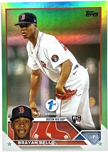 2023 Topps 1st Edition - Brayan Bello - Green /150 - Rookie (RC) Red Sox - Picture 1 of 2