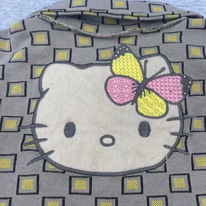 Hello Kitty Bling Gold Dangle Logo Ruffle Jacket dress Add On Size 6 ❤️blt11j - Picture 1 of 14