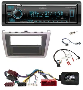 Kenwood Bluetooth Lenkrad DAB USB Autoradio für Mazda 6 2008-2010 aktiv - Bild 1 von 10