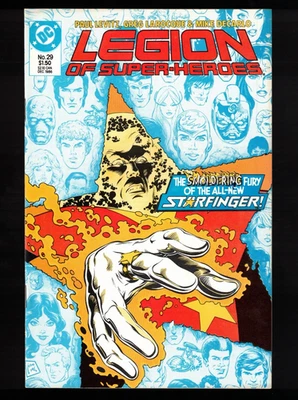 Legion of Super-Heroes #29  (1984 Baxter Series) Starfinger! VF/NM DC Comic - Image 1 of 4