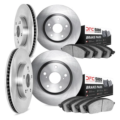 For Porsche 944 83-86 DFC 6504-02001 PRO-KIT 5000 Plain Front & Rear Brake Kit - Image 1 of 3