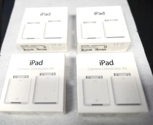 4X,NEW Apple iPad Camera Connection Kit A1362 A1358 SD Card & USB,30-pin Adapter - Picture 1 of 4