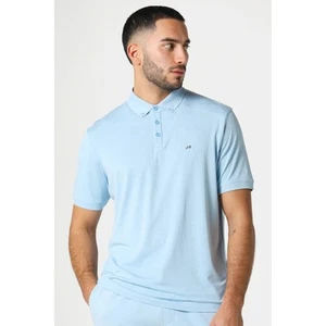 Police Neptunes 0076 Small 'P' Emblem Metal Logo Half-Sleeve Polo T-Shirt - Picture 1 of 10