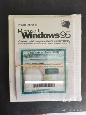 Windows 95 Licence - Microsoft - Neuf - Photo 1/2