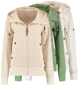 Hailys Damen Sweatjacke Jacke Zip Hoodie Kapuzenjacke Sweatshirt Je44ssica - Bild 1 von 10