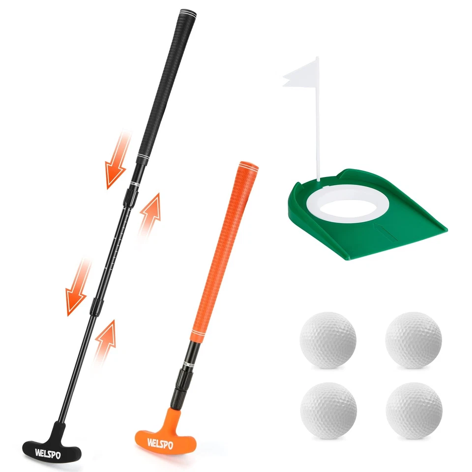 Putters de golf para hombres y mujeres putter bidireccional para niños mini putter de golf con 2 go... Foto 1 de 4