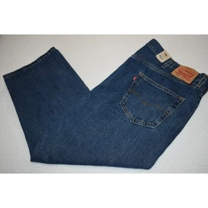 Levis 505 Blau Jeans Herren Größe 50 x 29 Classic Straight Fit Baumwolle NEU - Bild 1 von 9