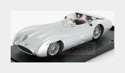 1:43 Brumm Mercedes W196C #0 Test Freno Areod.Post.Monza Italy 1955 S.Moss R281 - Immagine 1 di 2