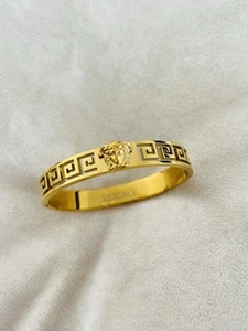 Gold Plated Versace Bangle - Picture 1 of 7