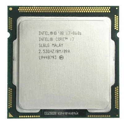 Intel Core i7-860S 2.53 GHz SLBLG Quad-Core 8M Socket 1156 CPU Processor - Image 1 of 4