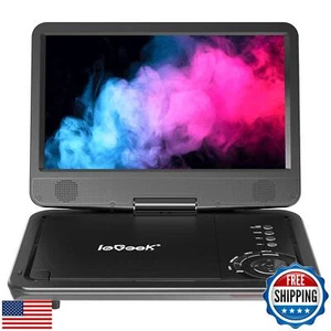 ieGeek Portable DVD Player 12.5", with 10.5" HD Swivel Screen, Car Travel DVD - Picture 1 of 5
