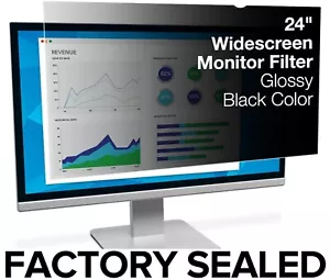 Sichtschutz Filter für 24" Breitbild Monitor LCD LED Black Out 3M PF240W9B - Bild 1 von 6