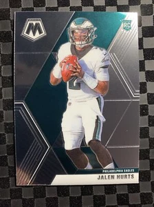 2020 Panini Mosaic Football Base #222 Jalen Hurts RC Philadelphia Eagles - Picture 1 of 2