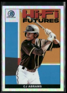 2022 Bowman #HIFI-8 CJ Abrams Hi-Fi Futures - Picture 1 of 2