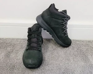 Timberland Kids Boots Sprint Trekker Mid Lace-Up Ankle Outdoor Leather 12.5 - Picture 1 of 9