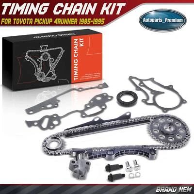 9x Kit de cadena de distribución para camioneta Toyota 4Runner 1985-1995 Celica 1985 L4 2,4 L SOHC Foto 1 de 4