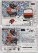 2020 Upper Deck CFL UD Game Jersey Patch /25 Brandon Rutley #GJ-RU Patch