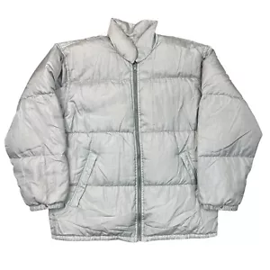 Vintage Colmar Puffer Jacket Synthetic Fill Retro Ski Grey Mens Large - Picture 1 of 8