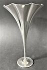 Original Tiffany & Co Sterling Silver 8” Floriform Trumpet Vase