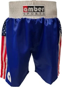 Amber Men's Ultra Lightweight Boxing Shorts Perfect for Boxing, MMA & Kickboxing - Picture 1 of 26