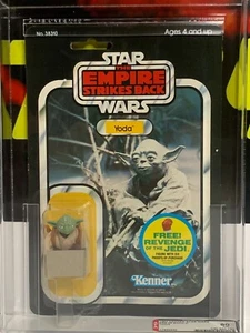 De colección Kenner Star Wars ESB 48 Back-C Yoda (Serpiente Marrón) AFA 80 casi nuevo (90 sub) - Imagen 1 de 19