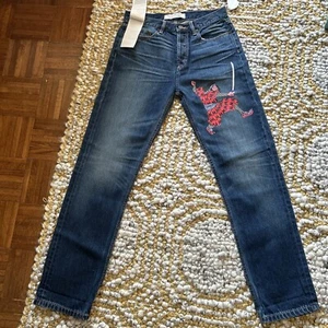 Marc by Marc Jacobs High Rise Annie Boyfriend Jeans in Evie Samurai 26 NWT - Picture 1 of 12