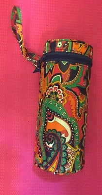 Pre-amado Vera Bradley Veneciano Paisley Bebé Biberón Carrito Muñequera Bolso Foto 1 de 4