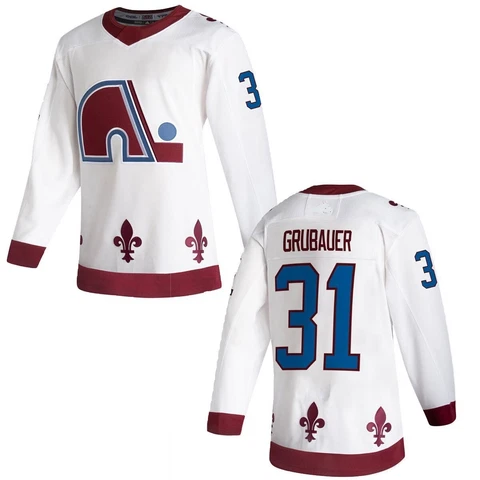 Colorado Avalanche Jersey 2020-21 Reverse Retro Quebec Nordiques Makar MacKinnon Cover