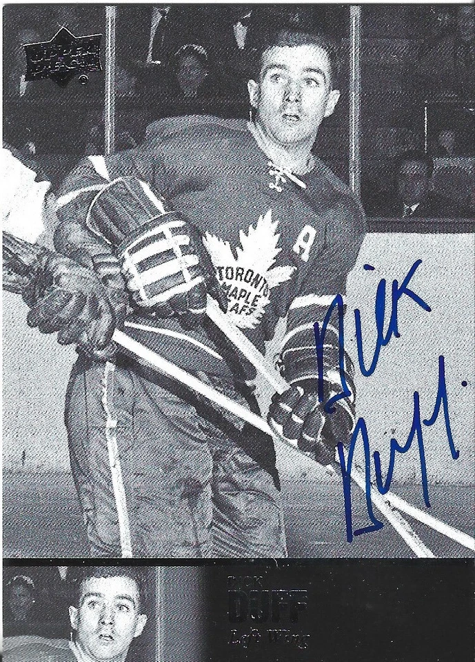 Dick Duff #AL-167 - 2020-21 SP Signature Edition Legends - '97 Signatures - Image 1 of 1