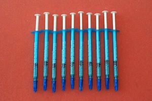 Lote de 10 nuevos disipadores térmicos de pasta térmica de silicona grasa para CPU GPU (10SC) - Imagen 1 de 3