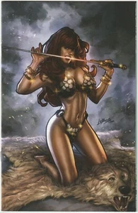 Immortal Red Sonja #4 Virgin Lobos 1:10 Ratio Cover (2022) - Picture 1 of 2