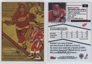 2000-01 Topps Gold Label Class 3 Gold /199 Brendan Shanahan #2 HOF