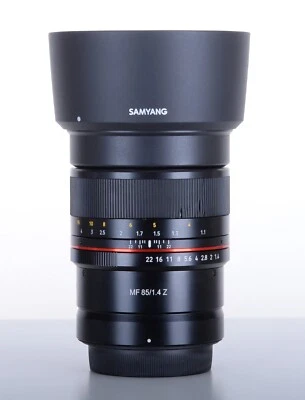 Samyang MF 85mm f/1.4 Lens for Nikon Z - Image 1 of 4