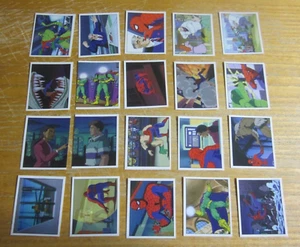 1996 Panini Spider-Man Album Stickers Lot of 32 DIFFERENT Stickers - Picture 1 of 4