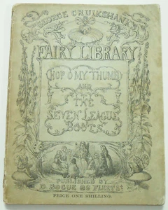 1853 Hop O My Thumb and The Seven League Boots GEORGE CRUIKSHANK Fairy Library - Bild 1 von 8