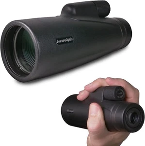 Monocular 12X50 | Mira telescópica de alta potencia con soporte para teléfono inteligente y trípode - Imagen 1 de 7