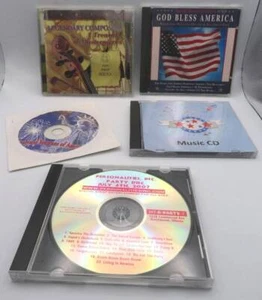 LOT America PATRIOTIC Music Songs CDs Sousa March Hymn USA Rally Party Band - Picture 1 of 3