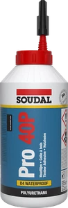 Soudal Holzleim Pro 40P PU-Leim wasserfest Polyurethanleim D4 750g - Bild 1 von 1