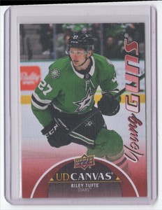 2021-22 Upper Deck UD Canvas Riley Tufte Dallas Stars #C375