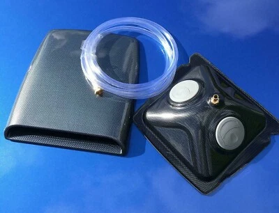 3R DESIGN Kit universal de ventilación de aire con cuchara de techo - se adapta a EVO/WRC IMPREZA - efecto fibra de carbono