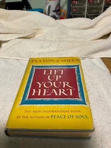BOOK LIFT UP YOUR HEART. BY FILTON J SHEED. 1950 DUST JACKET HARDBACK - Picture 1 of 8