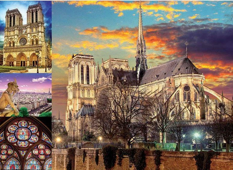 Educa Notre Dame Jigsaw Puzzle (1000 Pieces) - Image 1 of 1