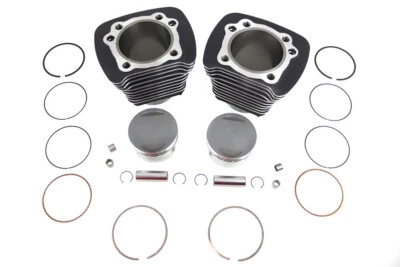1270cc Cylinder and Piston Conversion Kit Black for XL 1986-2003 Harley Davidson - Imagem 1 de 4