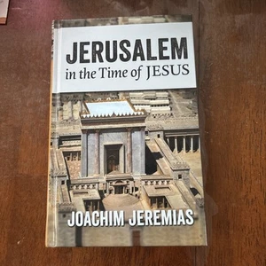 Jerusalem In The Time Of Jesus Joachim Jeremias Religious Book Hardcover - Picture 1 of 2