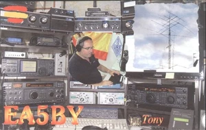 RADIO HAM QSL CARD - EA5BY, Elche, Spain (2016) - Picture 1 of 2