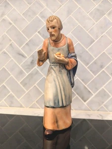 Vintage Goebel 1951 Hummel Krippe Josef 214B groß Porzellan Weihnachten LESEN - Bild 1 von 7