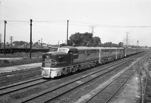 Santa Fe AT&SF Railroad 54 PA IL 1950 Negative 1530 - Picture 1 of 1
