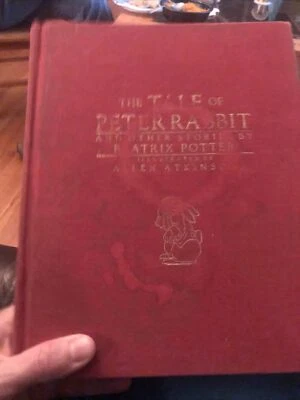 The Tale of Peter Rabbit, Beatrix Potter, Allen Atkinson Art, DJ, 3rd Print 1984 — 第 1/3 张图片