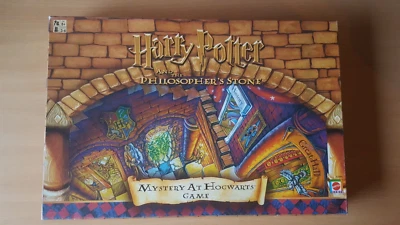 HARRY POTTER & THE PHILOSOPHER STONE MYSTERY AT HOGWARTS  BOARD GAME MATTEL 2000 - Image 1 of 3